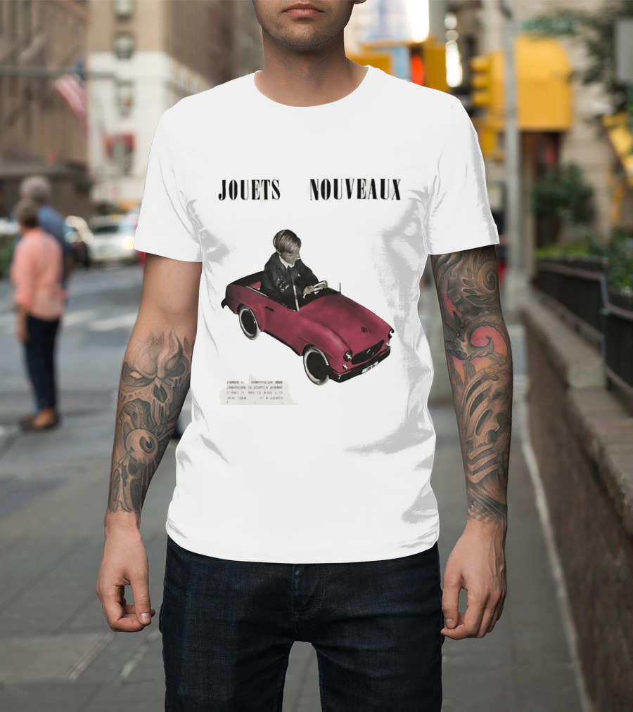 Jouets Nouveaux Vintage Car Child Paris Image T-Shirt
