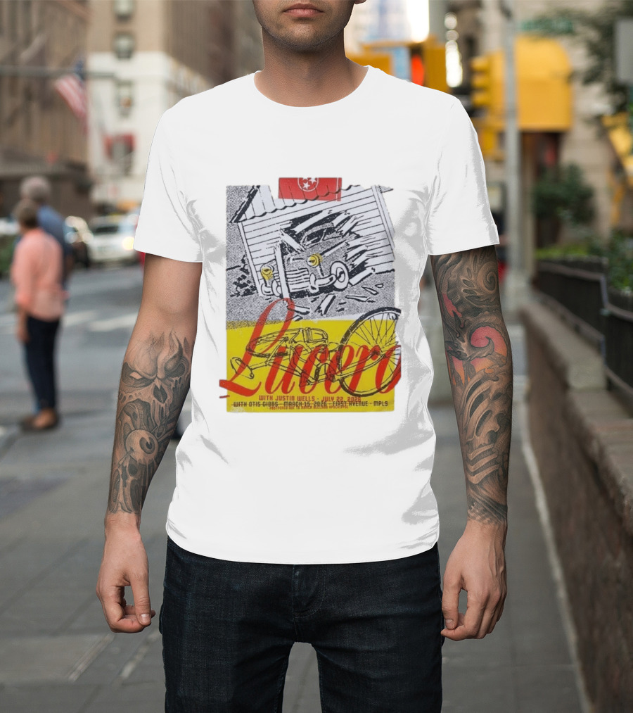 Lucero 20th Anniversary With Justin Wells July 2026 First Avenue MPLS T-Shirt
