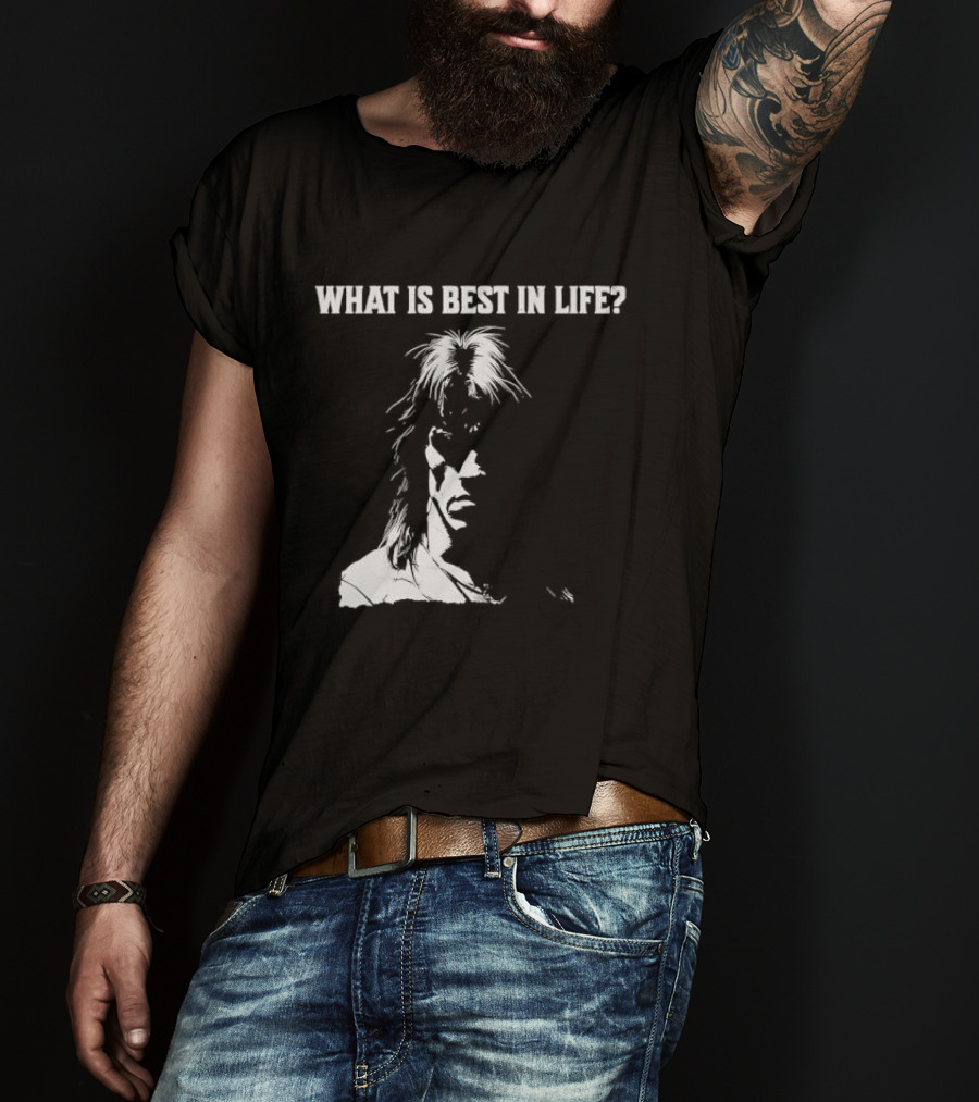 What Is Best In Life Conan The Barbarian T-Shirt