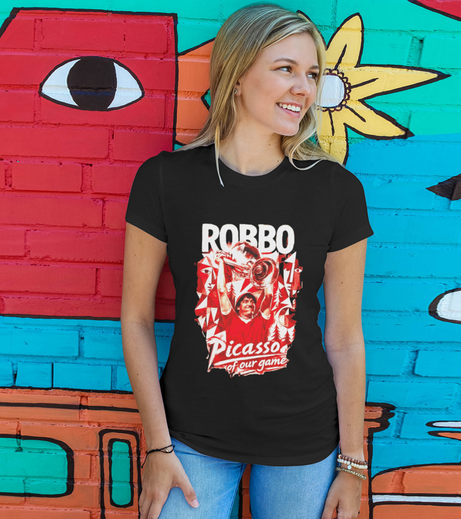 Robbo Picasso Of Our Game Nottm Forest Triumph Celebration T-Shirt