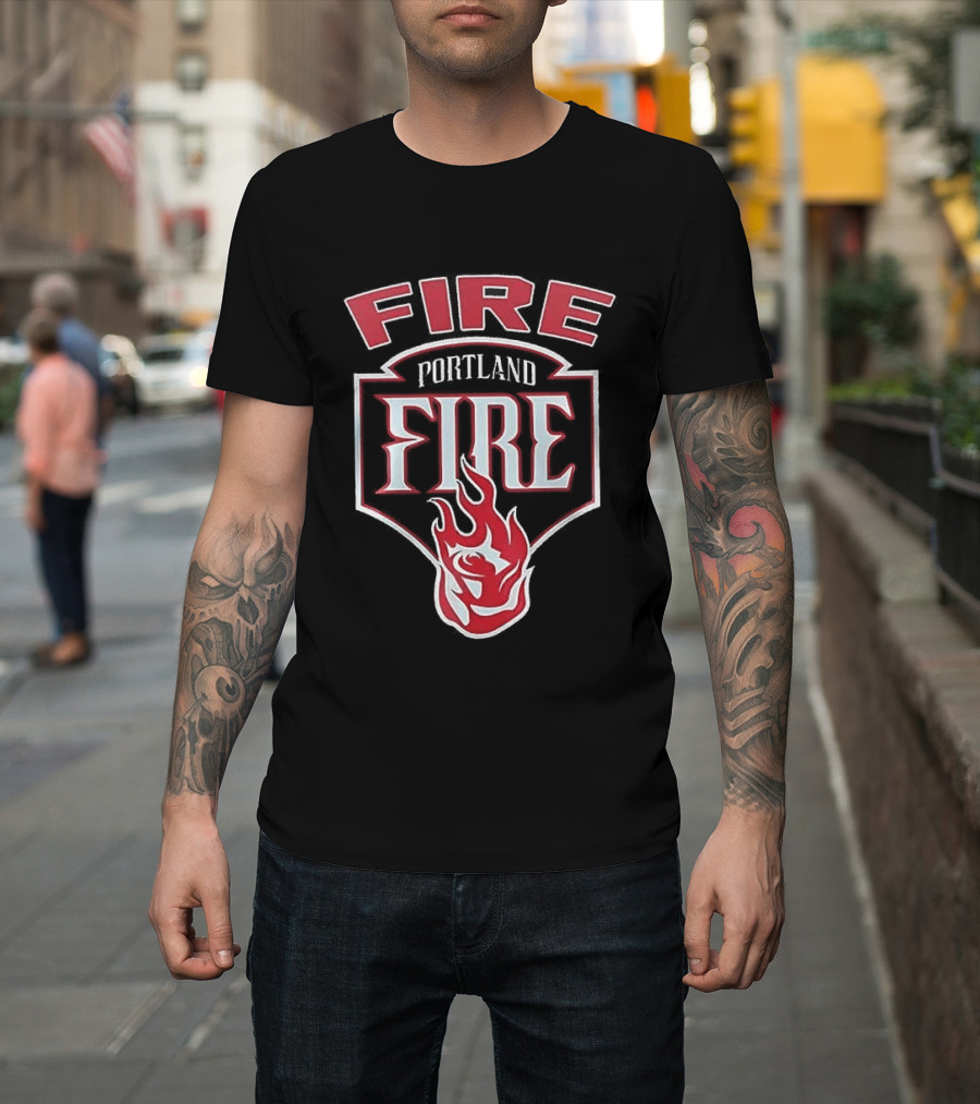 WNBA Portland Fire Edition Custom Name Fans T-Shirt