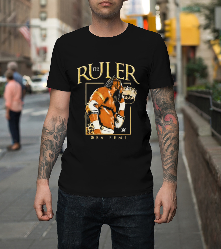 WWE The Ruler Oba Femi Wrestling Legend T-Shirt