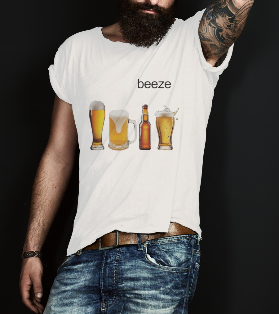 Beeze Beer Collection Lager Pilsner T-Shirt