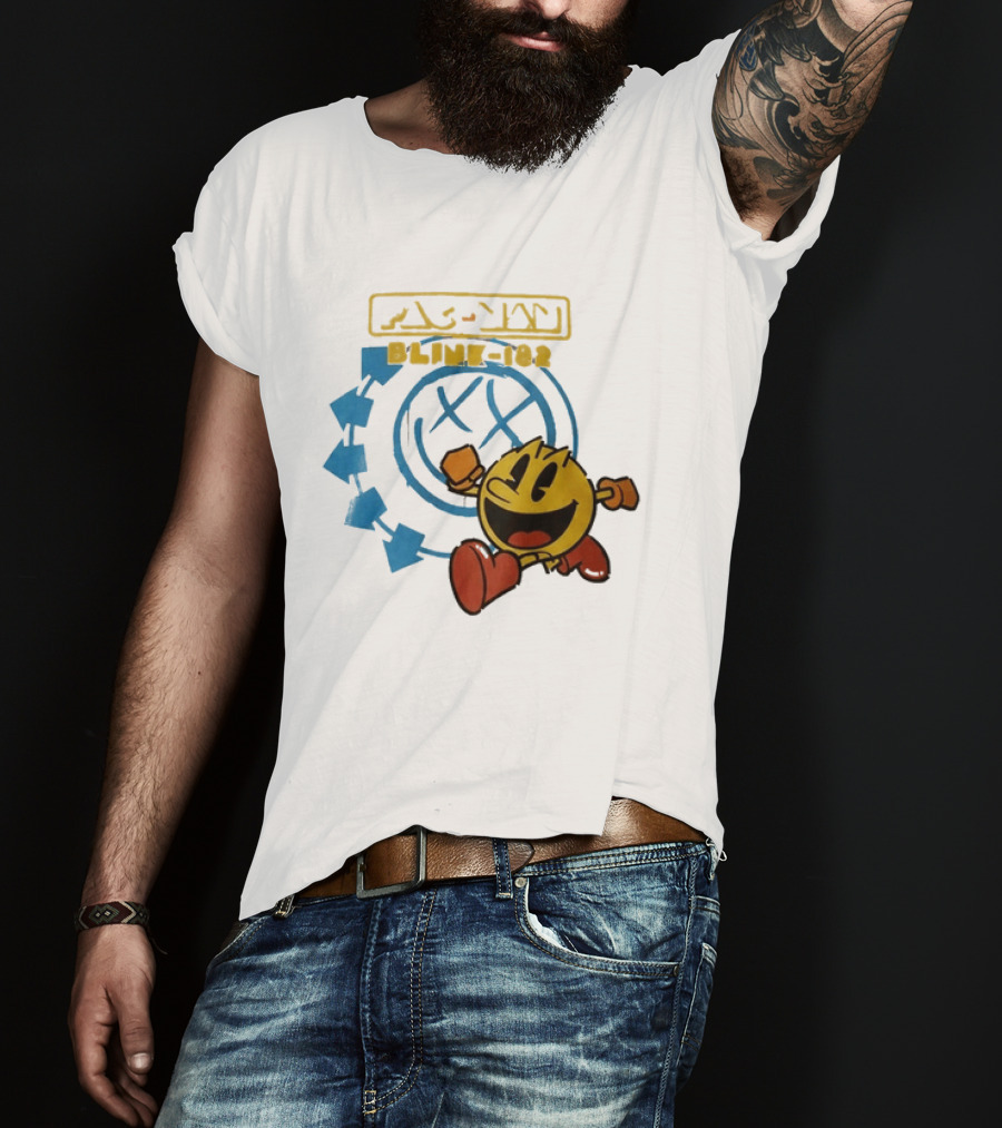 Pac Man Blink 182 San Diego Comic Con 2026 Collaboration T-Shirt