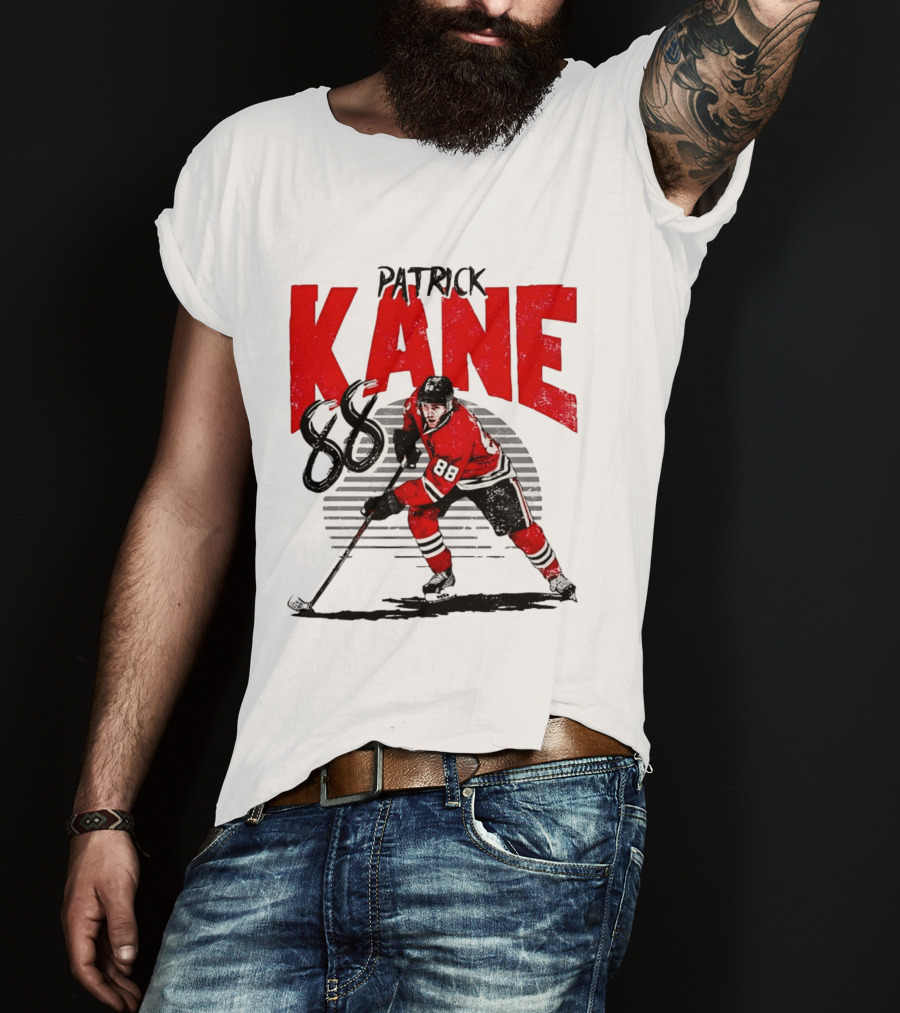 Patrick Kane 88 Chicago Blackhawks Hockey Player Victory T-Shirt