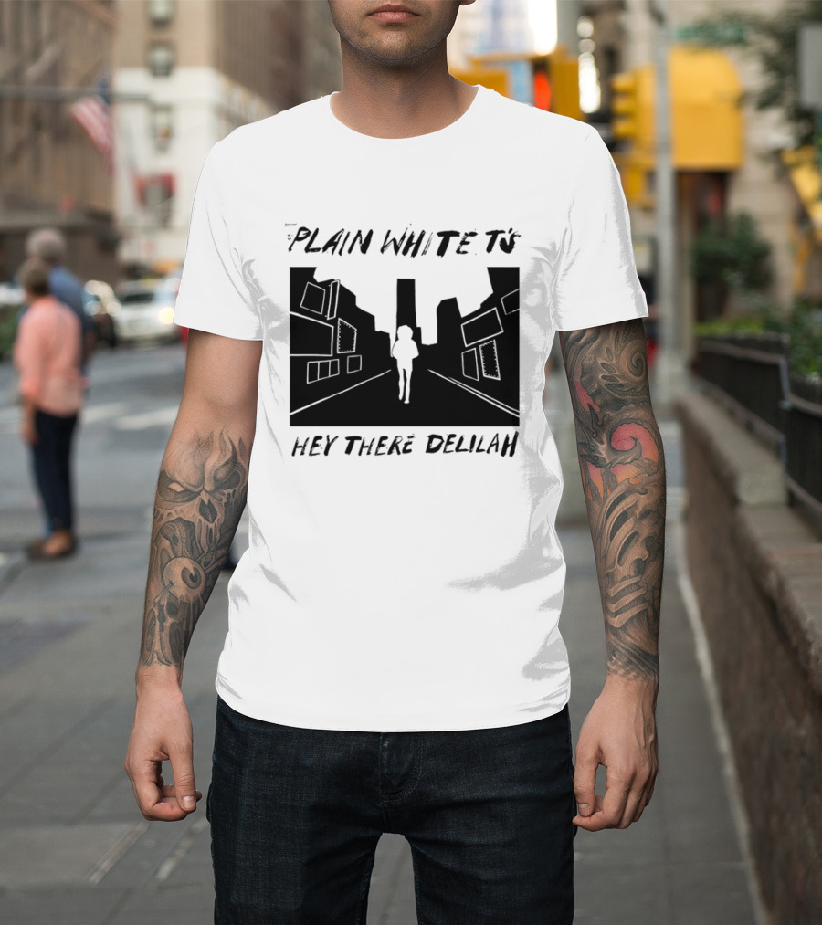 Plain White T's Hey There Delilah City T-Shirt