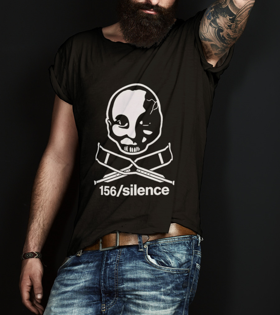 156 Silence Skeleton Face World Tour 2026 T-Shirt