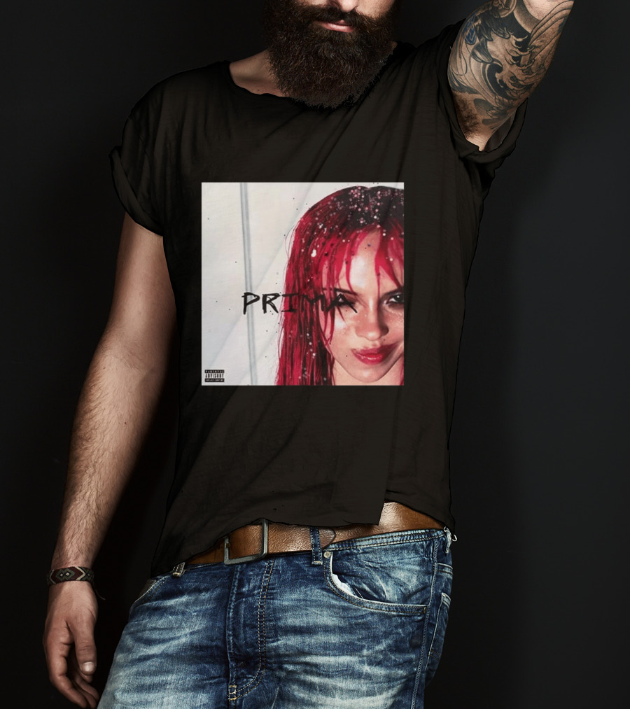Adela Jergova Prima New Album Cover 2026 Pink Hair T-Shirt