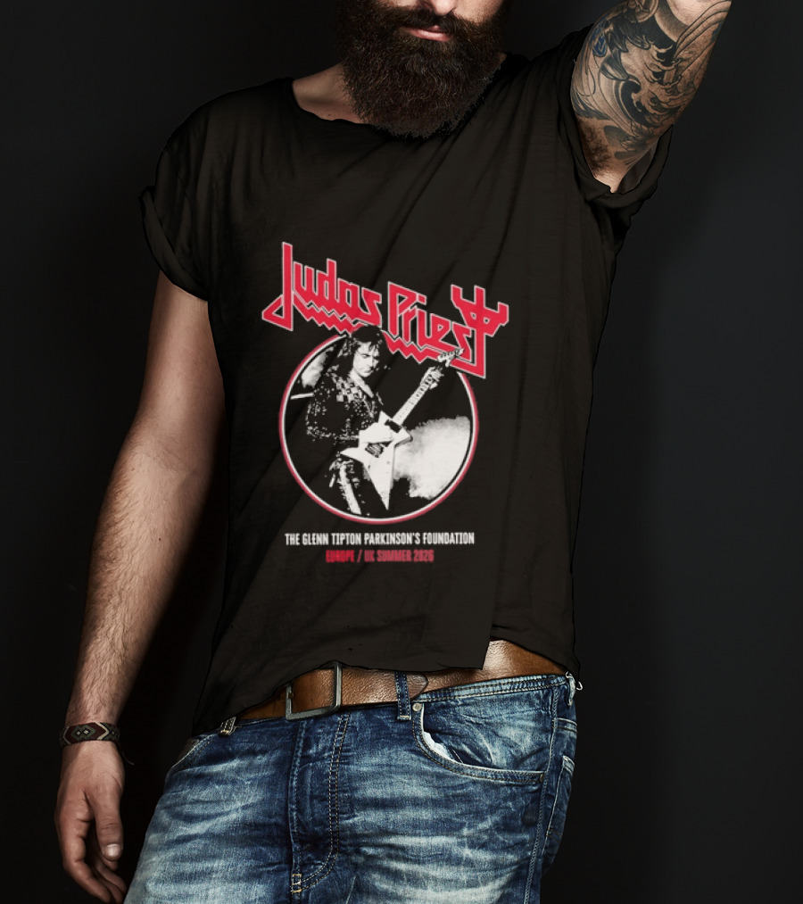 Judas Priest 2026 Faithkeepers European UK Summer Tour Glenn Tipton Foundation 2026 Events T-Shirt
