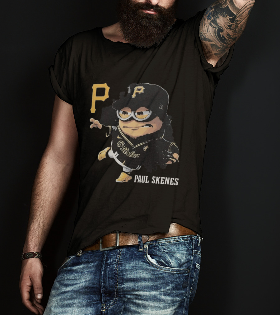 Pittsburgh Pirates Minion Paul Skenes T-Shirt