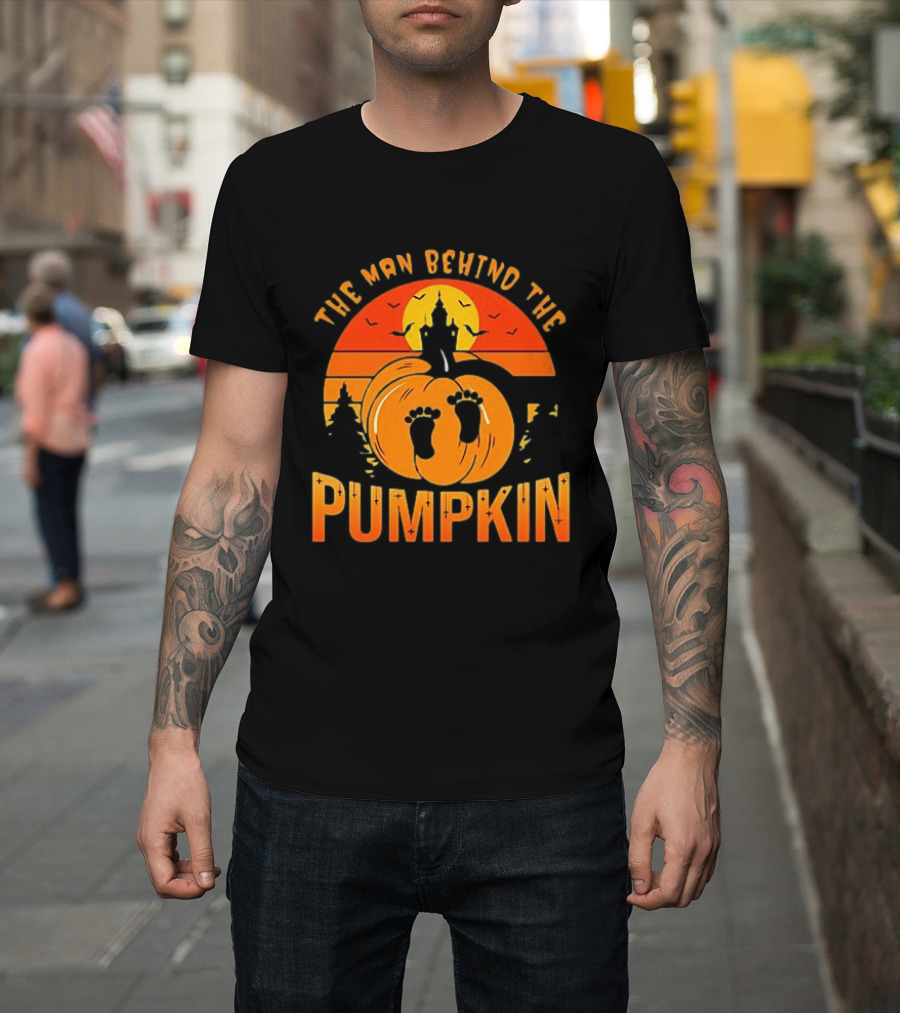 The Man Behind The Pumpkin Halloween 2026 T-Shirt