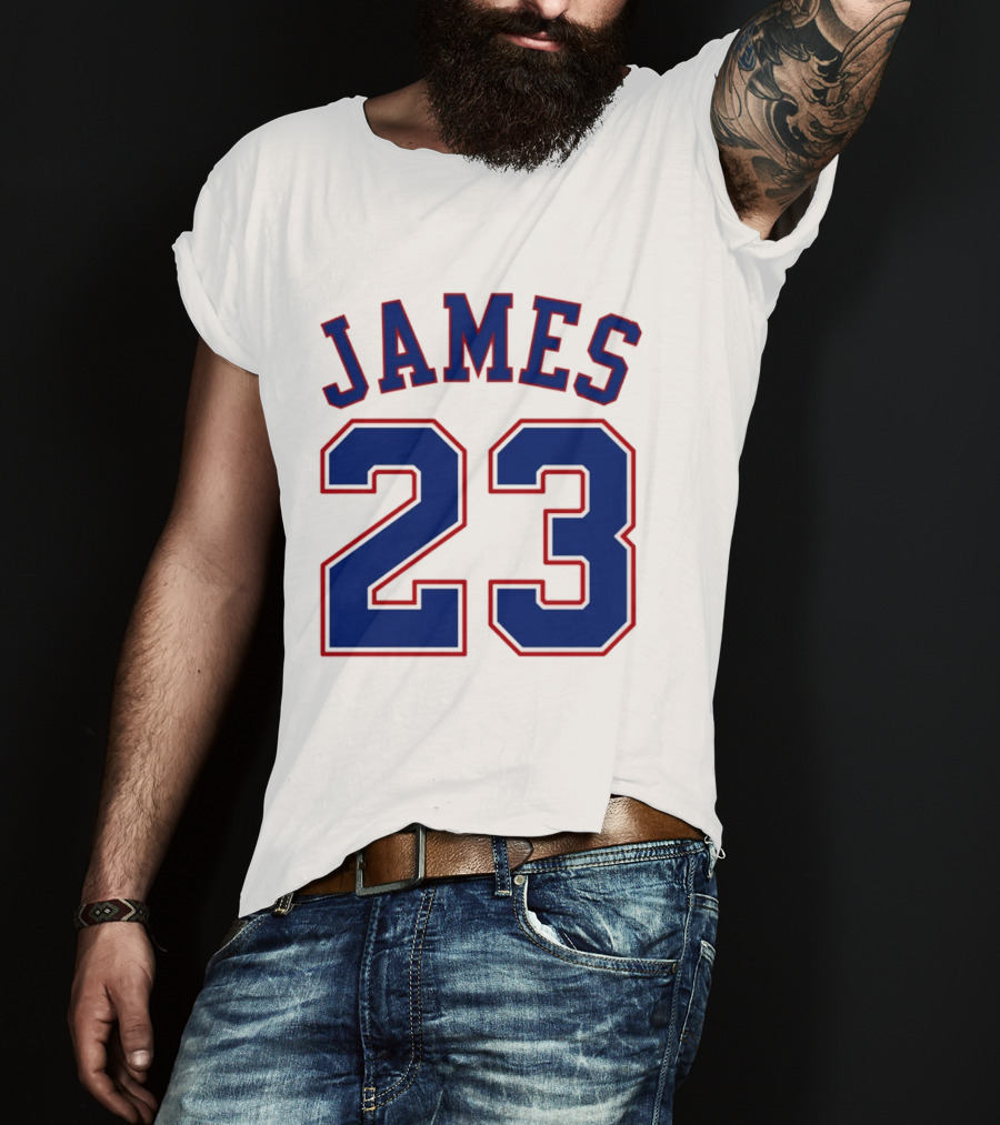 James 23 Philadelphia 76er The King T-Shirt