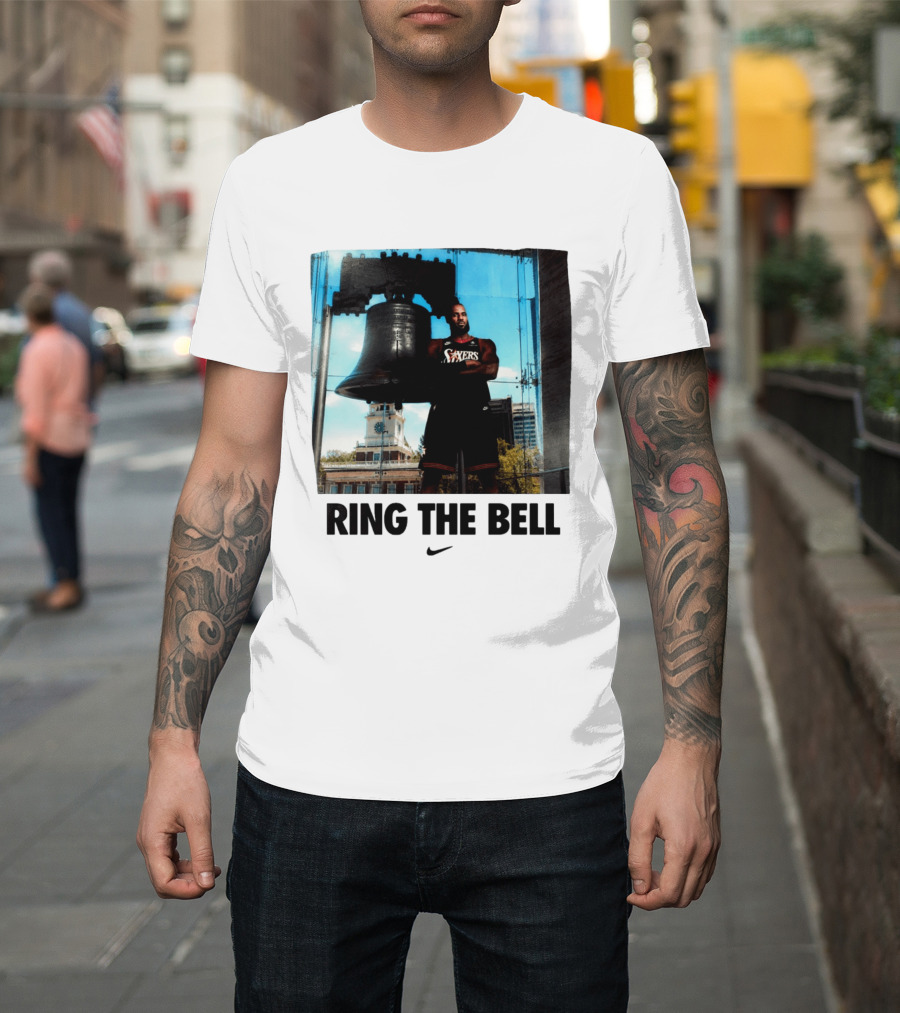 LeBron James Sixers Liberty Bell Ring The Bell T-Shirt