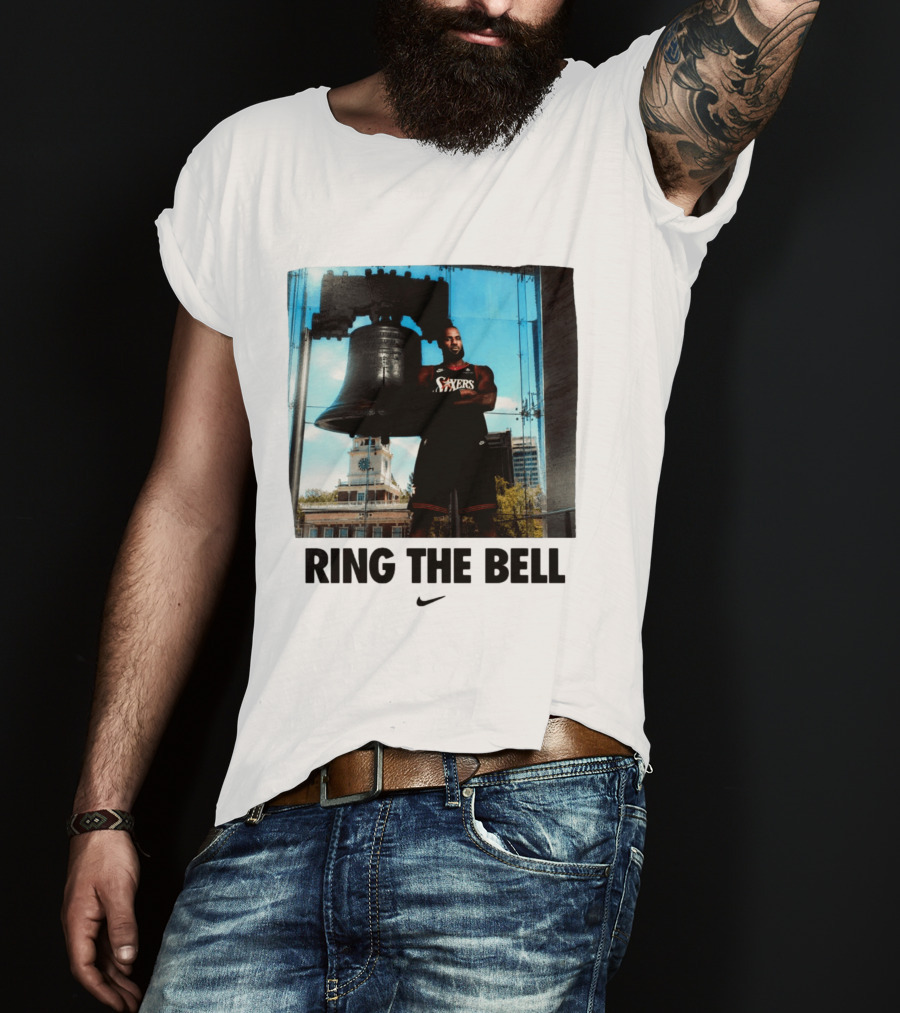 LeBron James Sixers Liberty Bell Ring The Bell T-Shirt