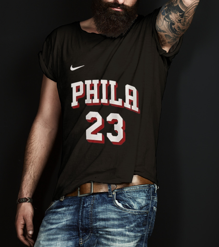 Nike PHILA 23 LeBron James Philadelphia 76ers Youth T-Shirt