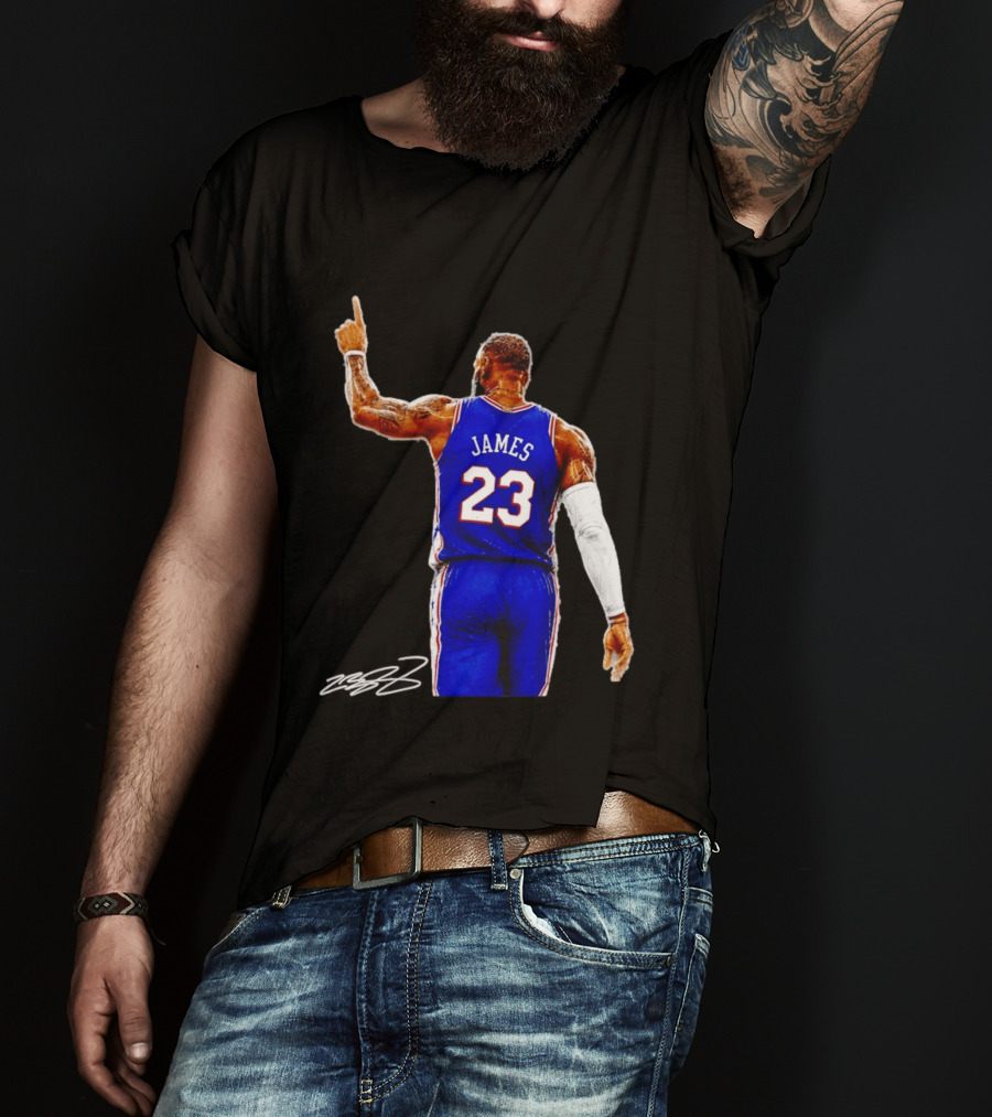 LeBron James 23 Philadelphia 76ers Basketball 2026 T-Shirt