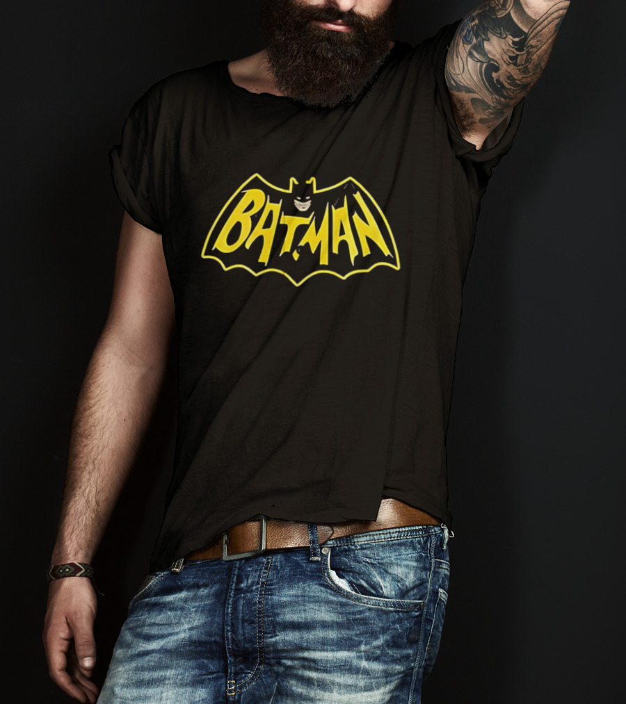 Batman Yellow Smile T-Shirt