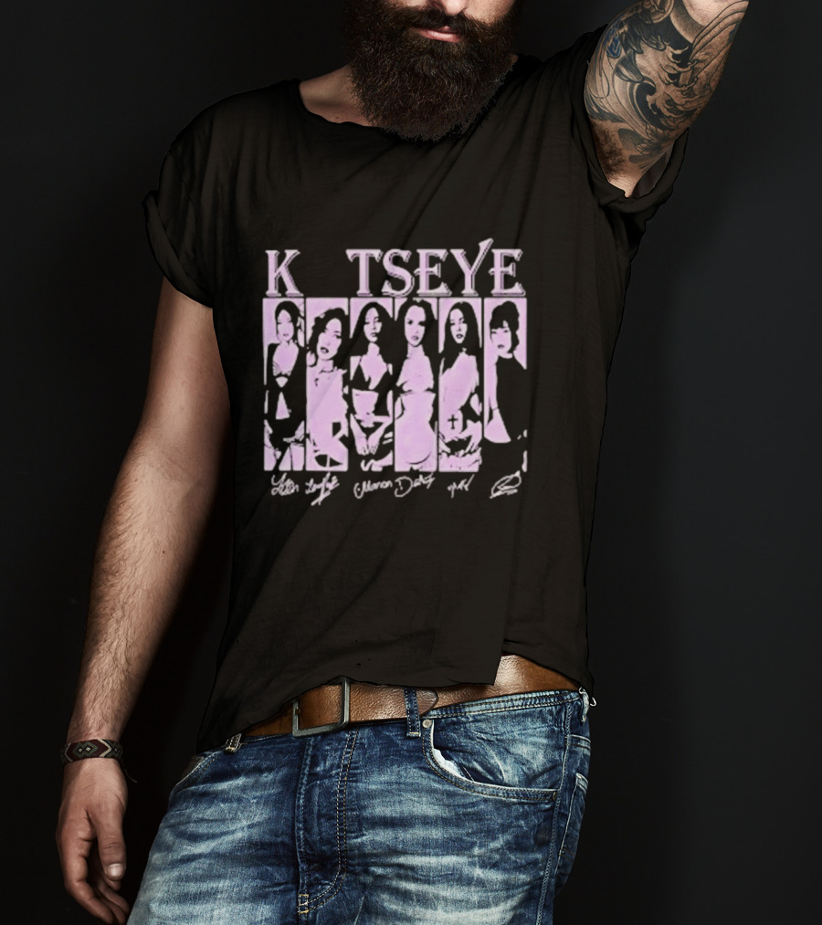 Katseye Bold Style Queens Party Girl Power T-Shirt