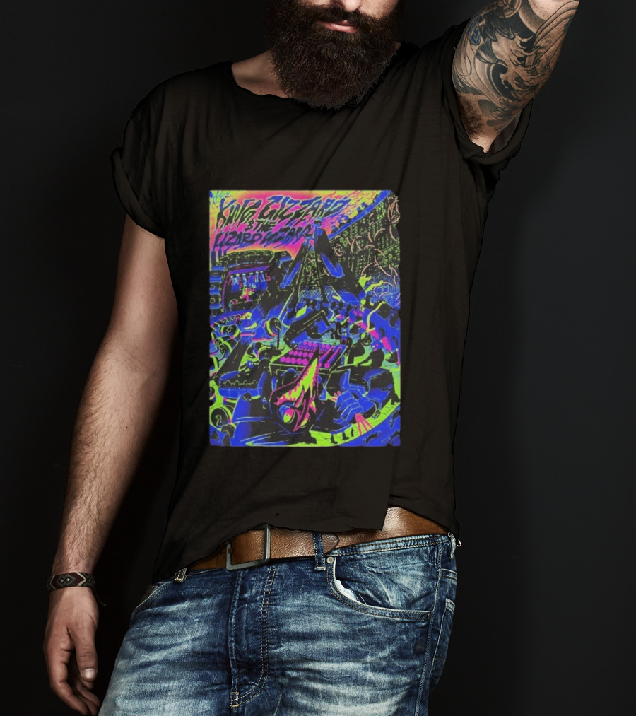 King Gizzard And The Lizard Wizard Live At Forest Hills Stadium August 20 2026 T-Shirt