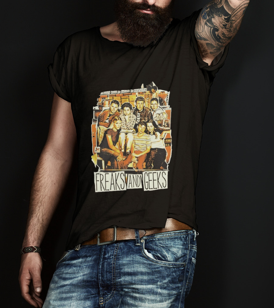 Freaks And Geeks I Don't Want To Relate To Anybody Mid Funk High School Group T-Shirt