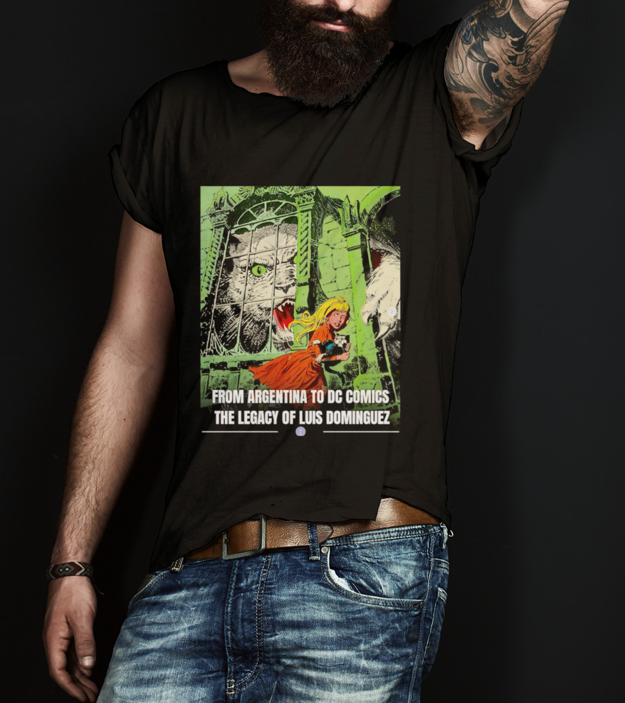 From Argentina To DC Comics The Legacy Of Luis Dominguez Vintage Comic T-Shirt
