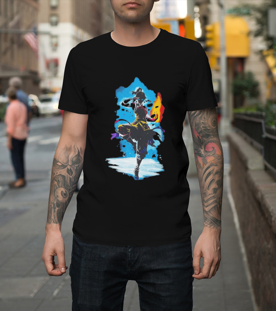 I'm The Avatar Legend Of Korra Elements Flare T-Shirt