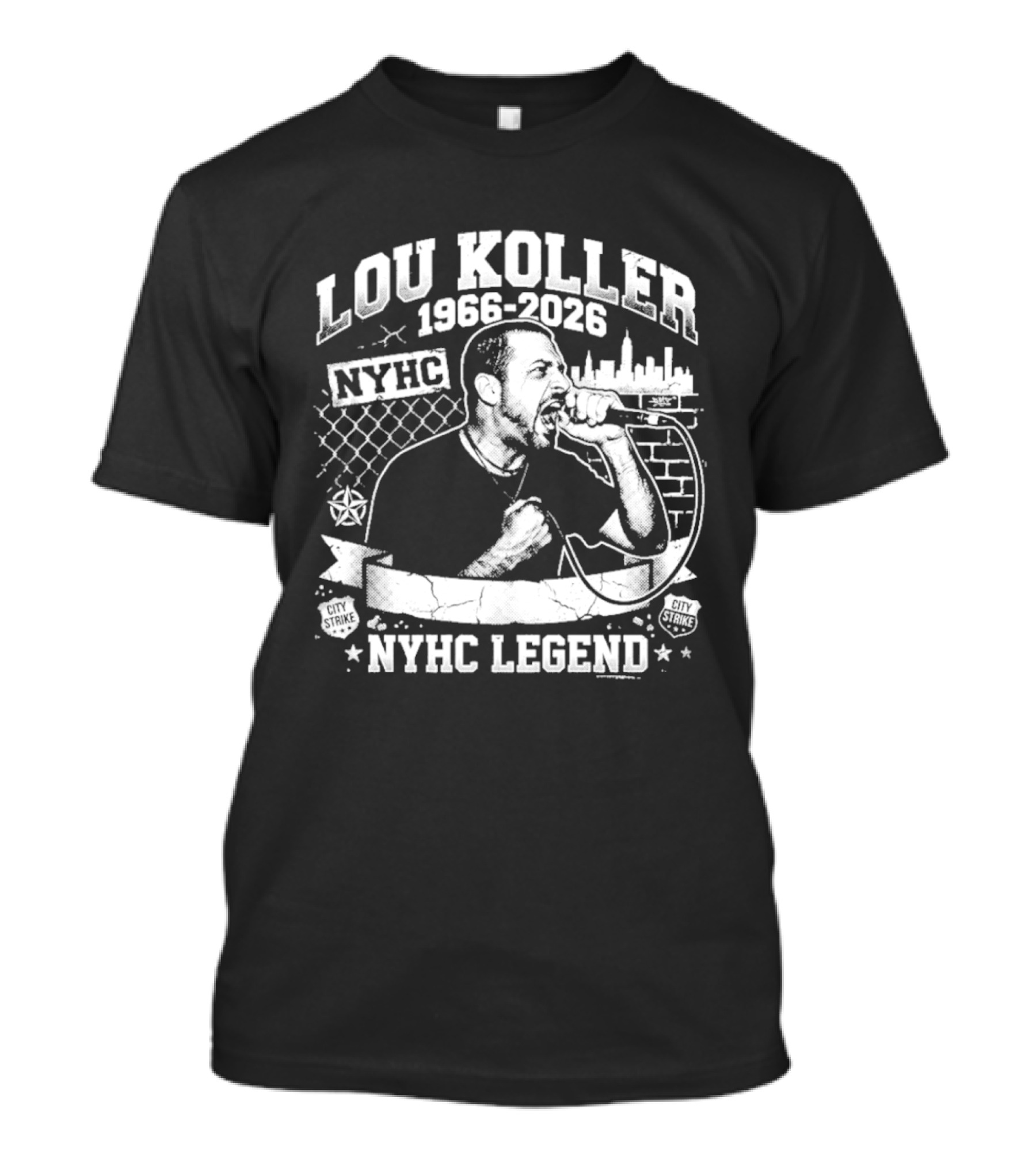 Lou Koller 1966 2026 NYHC Legend NYHC T-Shirt