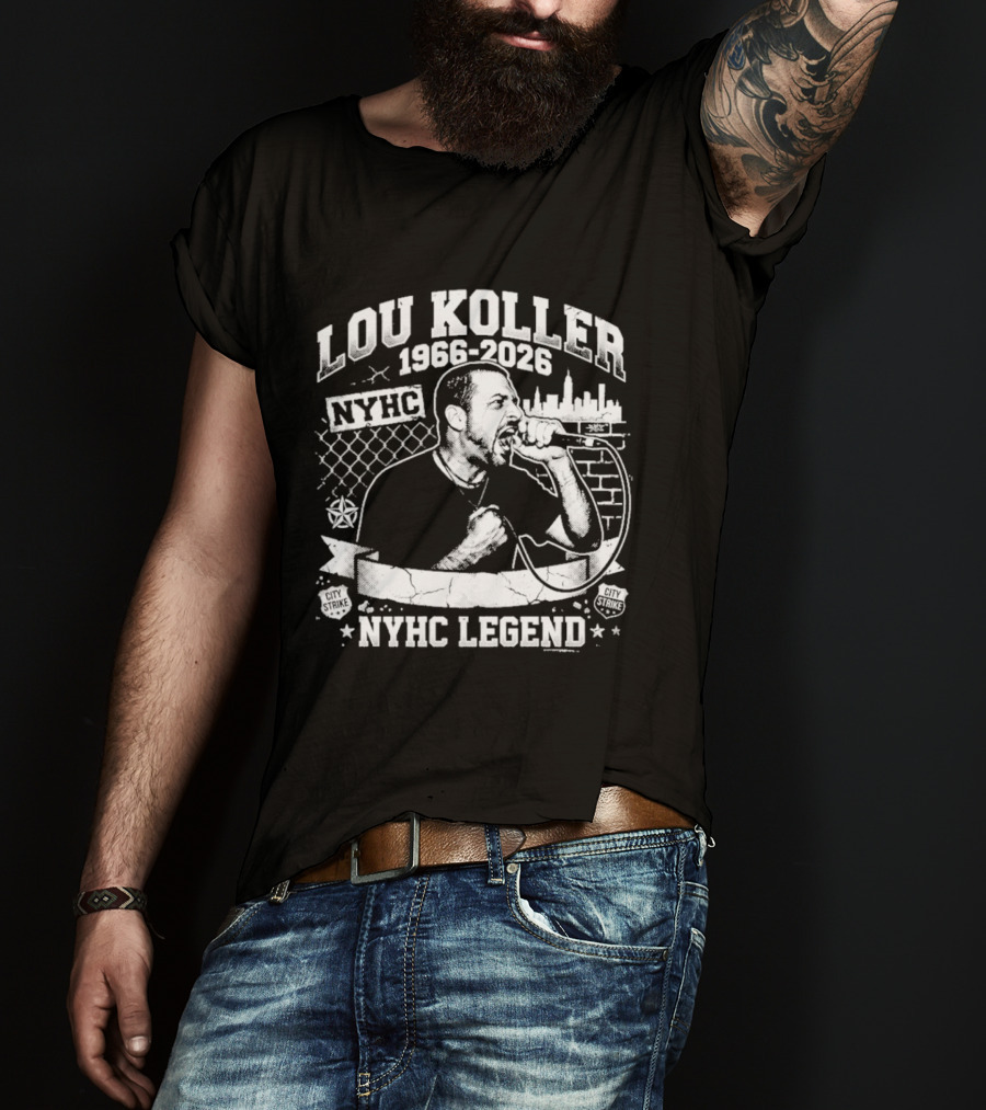 Lou Koller 1966 2026 NYHC Legend NYHC T-Shirt