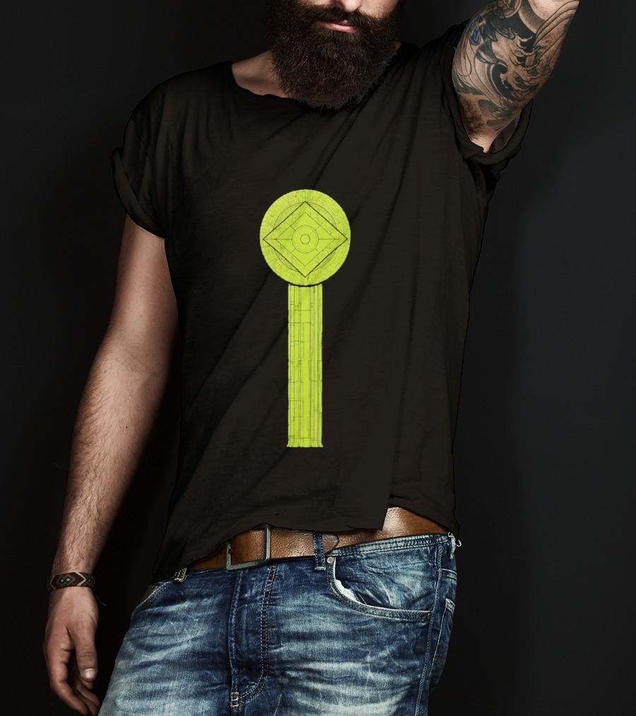 Robert Downey Jr Mystic Eye Key Circle And Lines T-Shirt