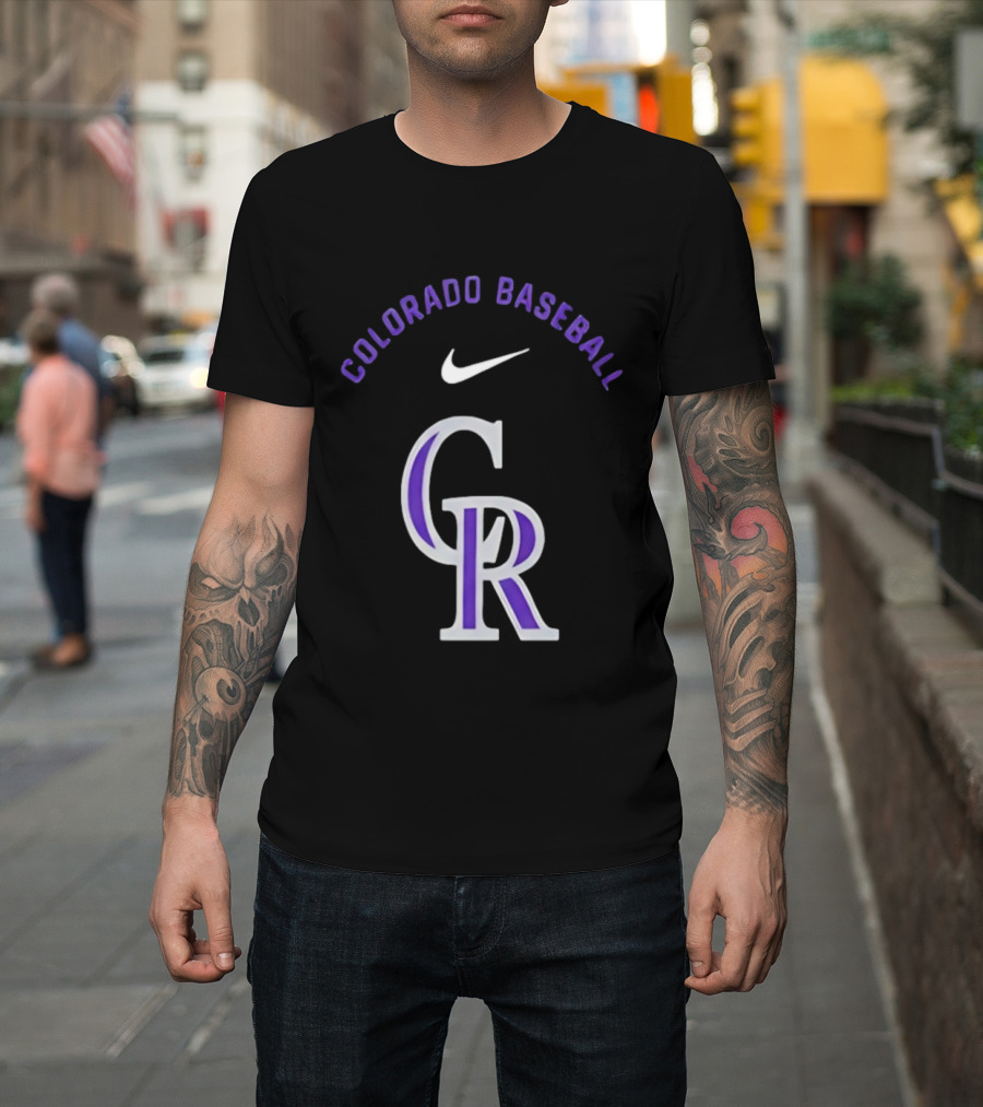 Tomoyuki Sugano Colorado Rockies Nike Colorado Baseball Pregame T-Shirt