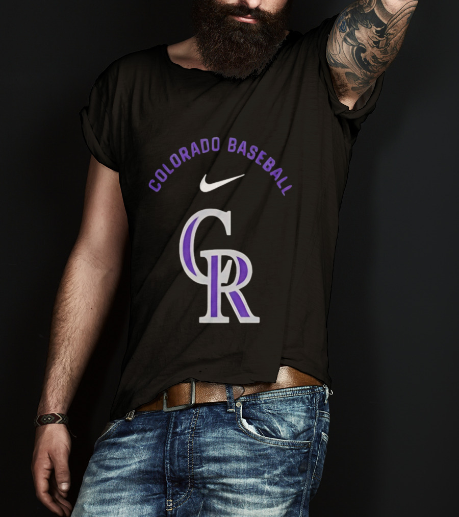 Tomoyuki Sugano Colorado Rockies Nike Colorado Baseball Pregame T-Shirt