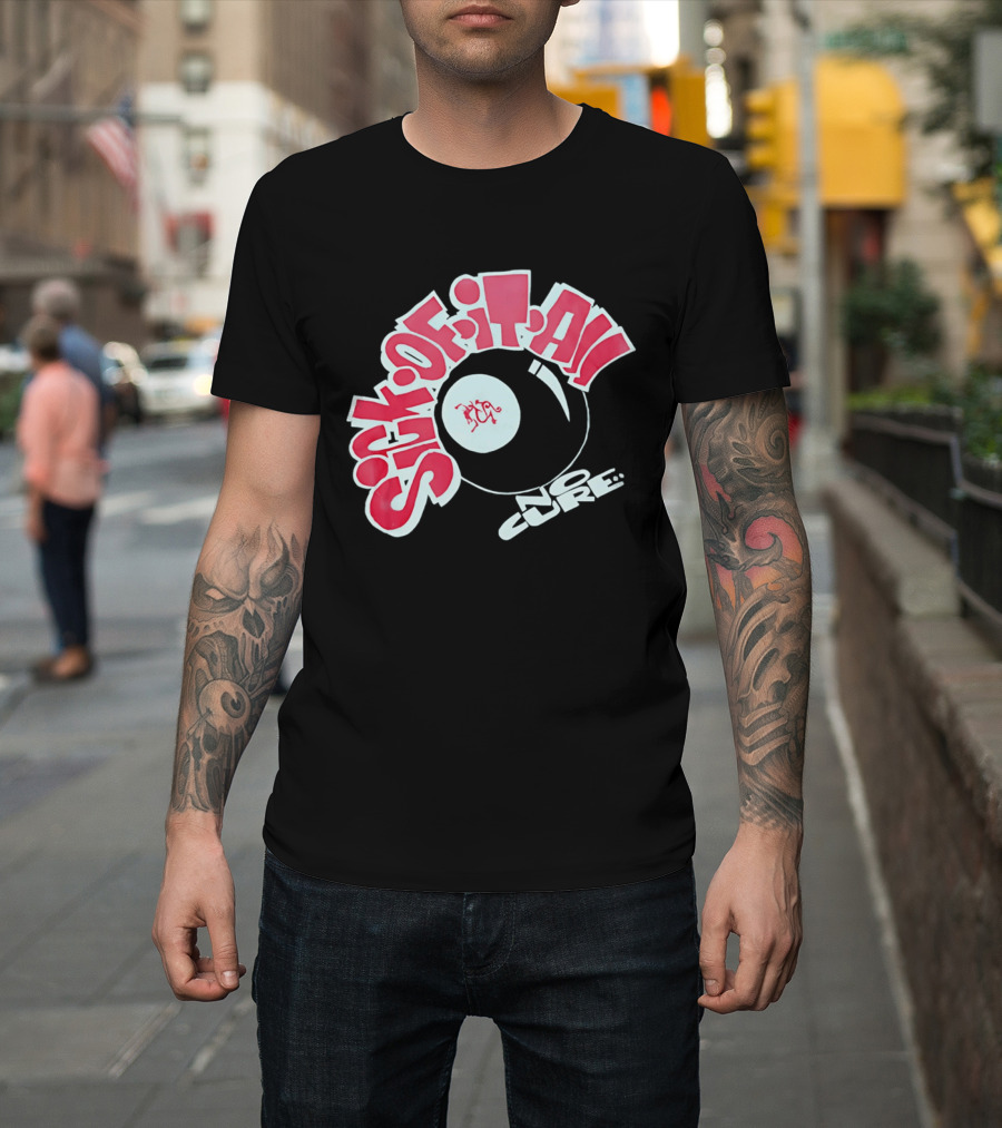 Sick Of It All No Cure Music Band ECA T-Shirt