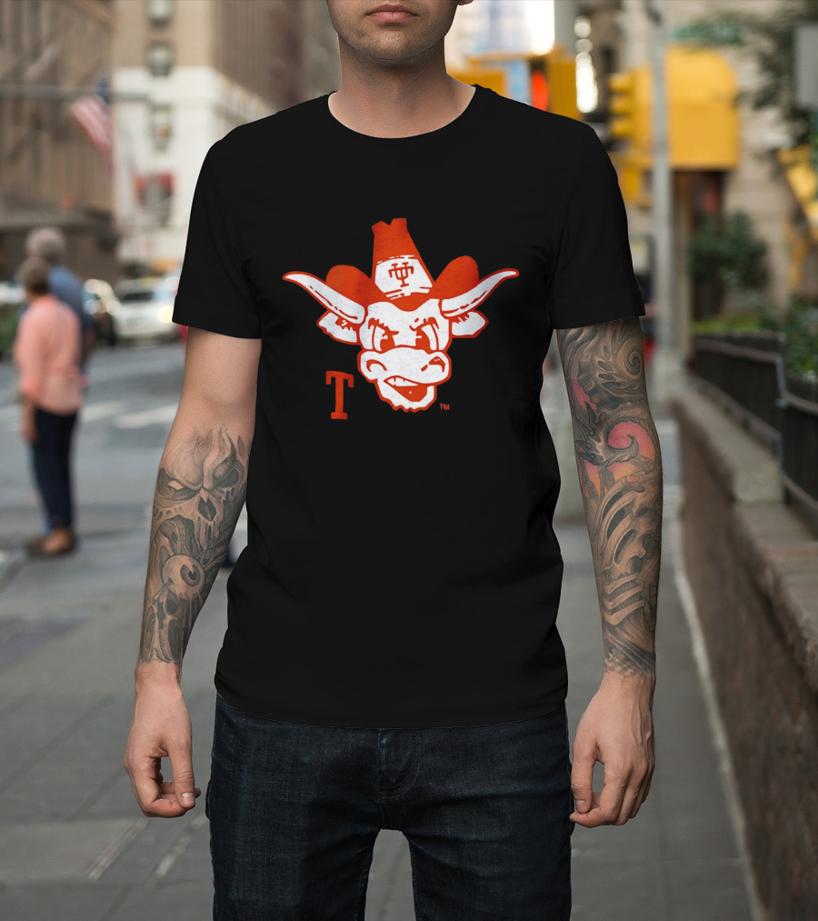 Texas Longhorns Big Bevo Face UT 2026 T-Shirt