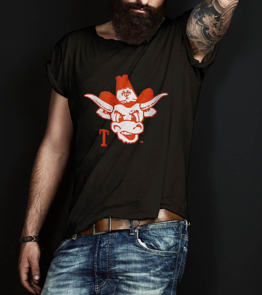 Texas Longhorns Big Bevo Face UT 2026 T-Shirt
