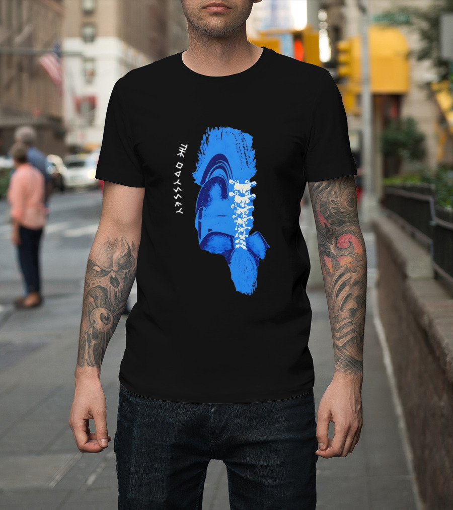 The Odyssey Greek Spartan Corinthian Helmet T-Shirt