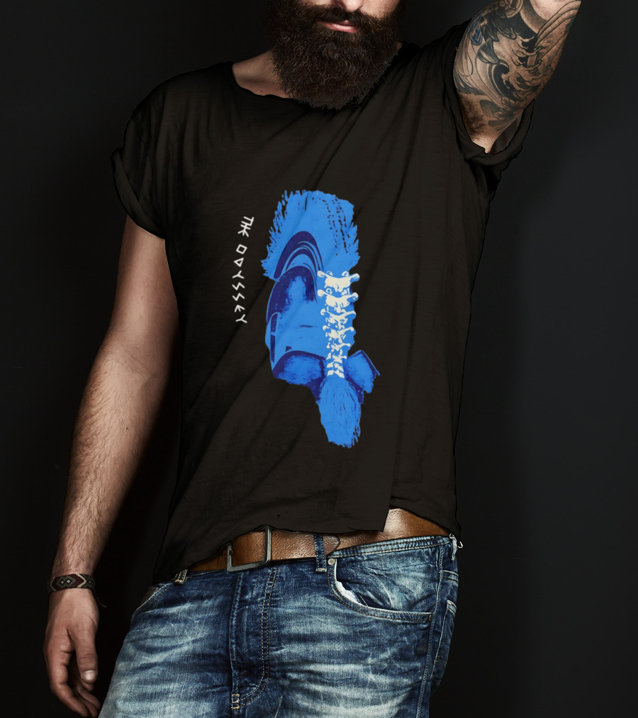The Odyssey Greek Spartan Corinthian Helmet T-Shirt