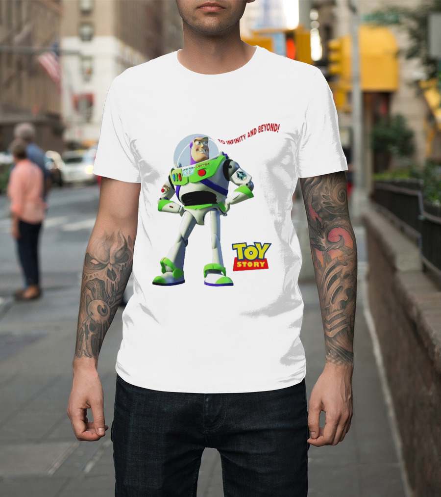 Buzz Lightyear To Infinity And Beyond Toy Story Pixar T-Shirt