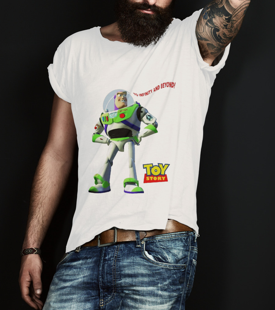 Buzz Lightyear To Infinity And Beyond Toy Story Pixar T-Shirt