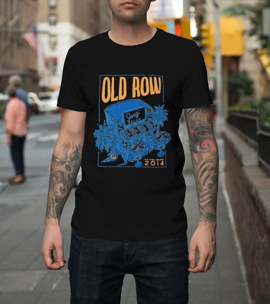 Old Row Swig Tiki Bar Est 2014 T-Shirt