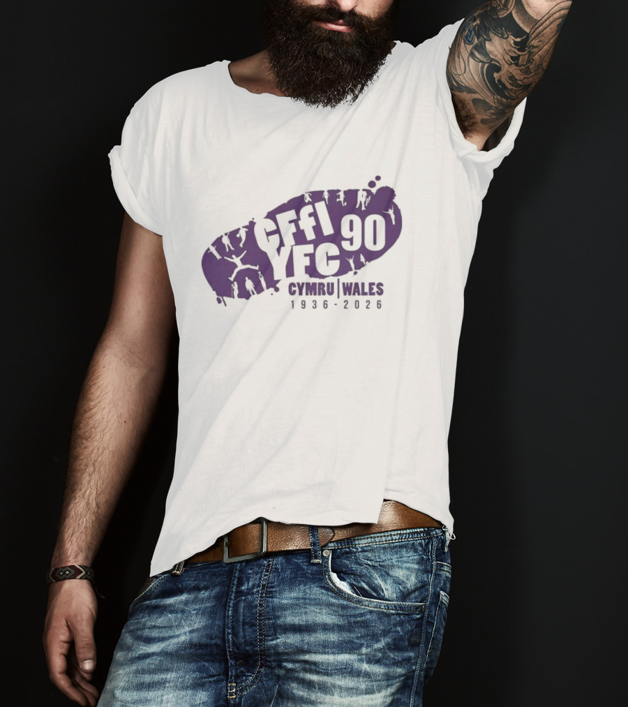 CFFI YFC 90th Anniversary Cymru Wales 1936 2026 T-Shirt