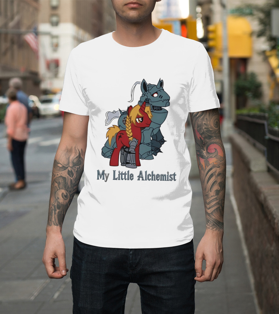 Fullmetal Alchemist My Little Pony Crossover My Little Alchemist T-Shirt