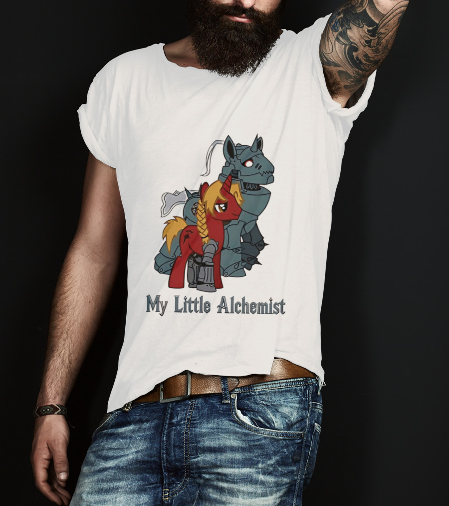 Fullmetal Alchemist My Little Pony Crossover My Little Alchemist T-Shirt