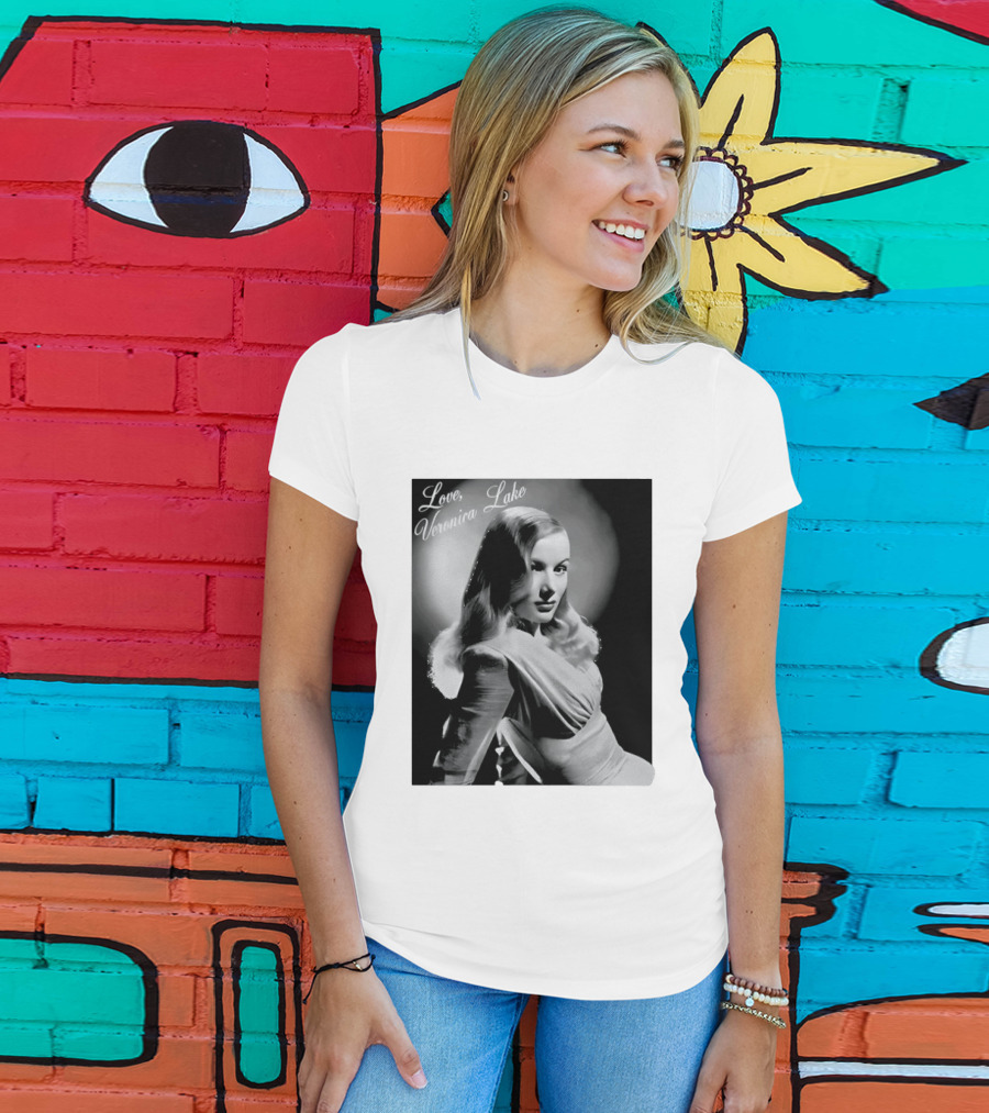 Veronica Lake Vintage Hollywood Glamour T-Shirt