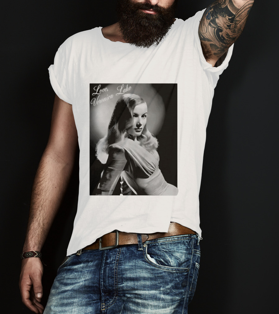 Veronica Lake Vintage Hollywood Glamour T-Shirt