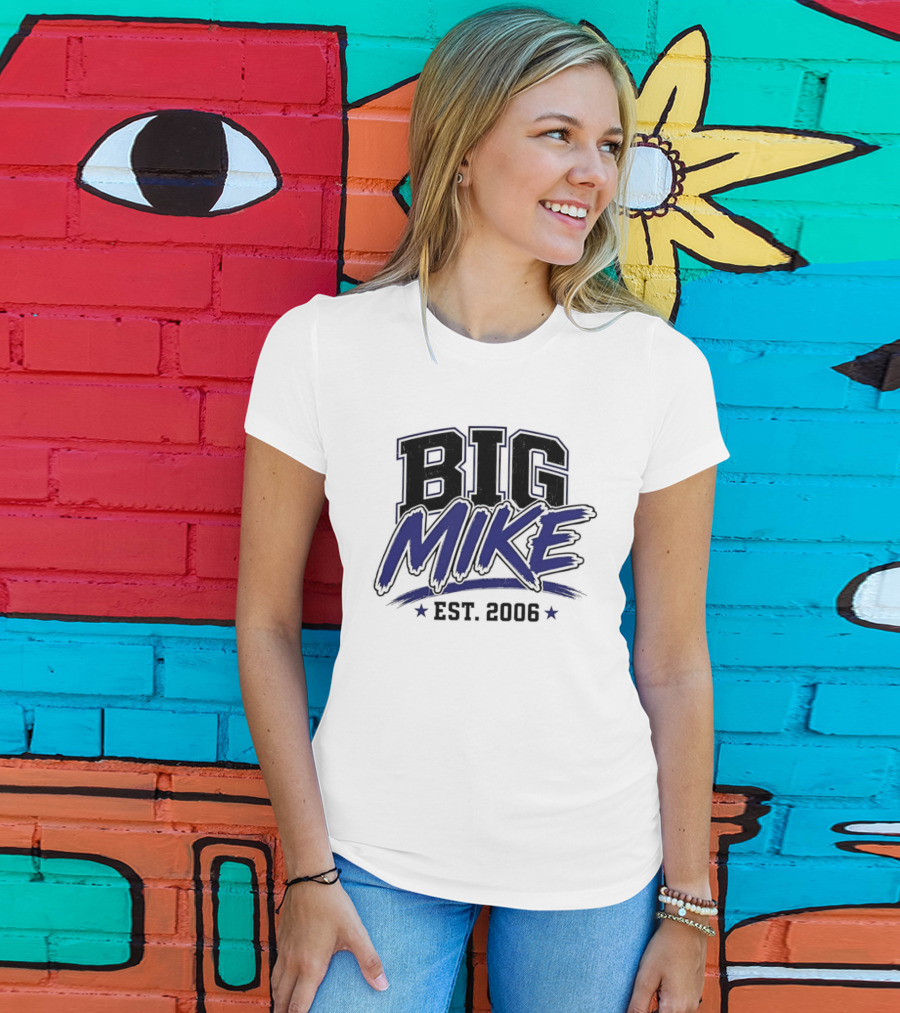Big Mike Est. 2008 Varsity T-Shirt