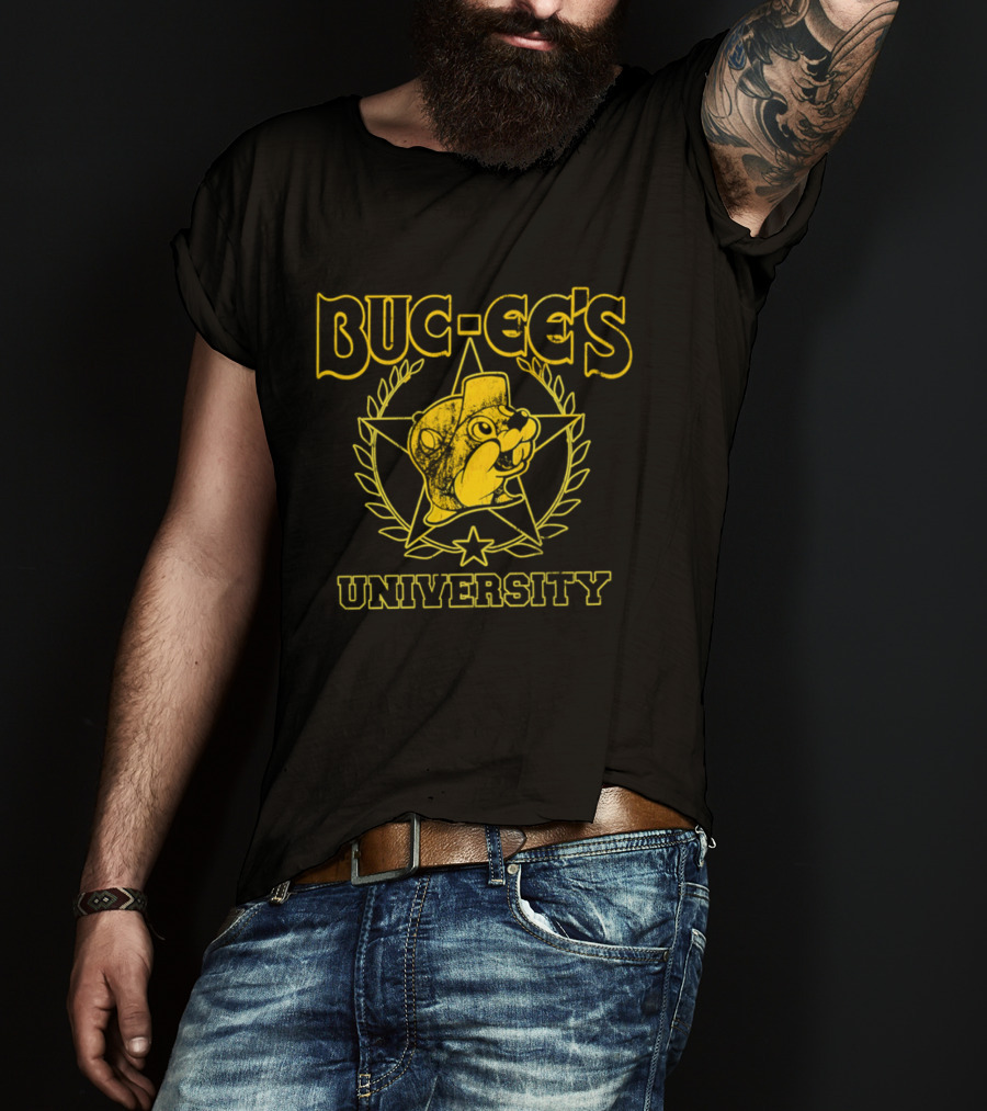 Buc Ee's University Beaver Star T-Shirt