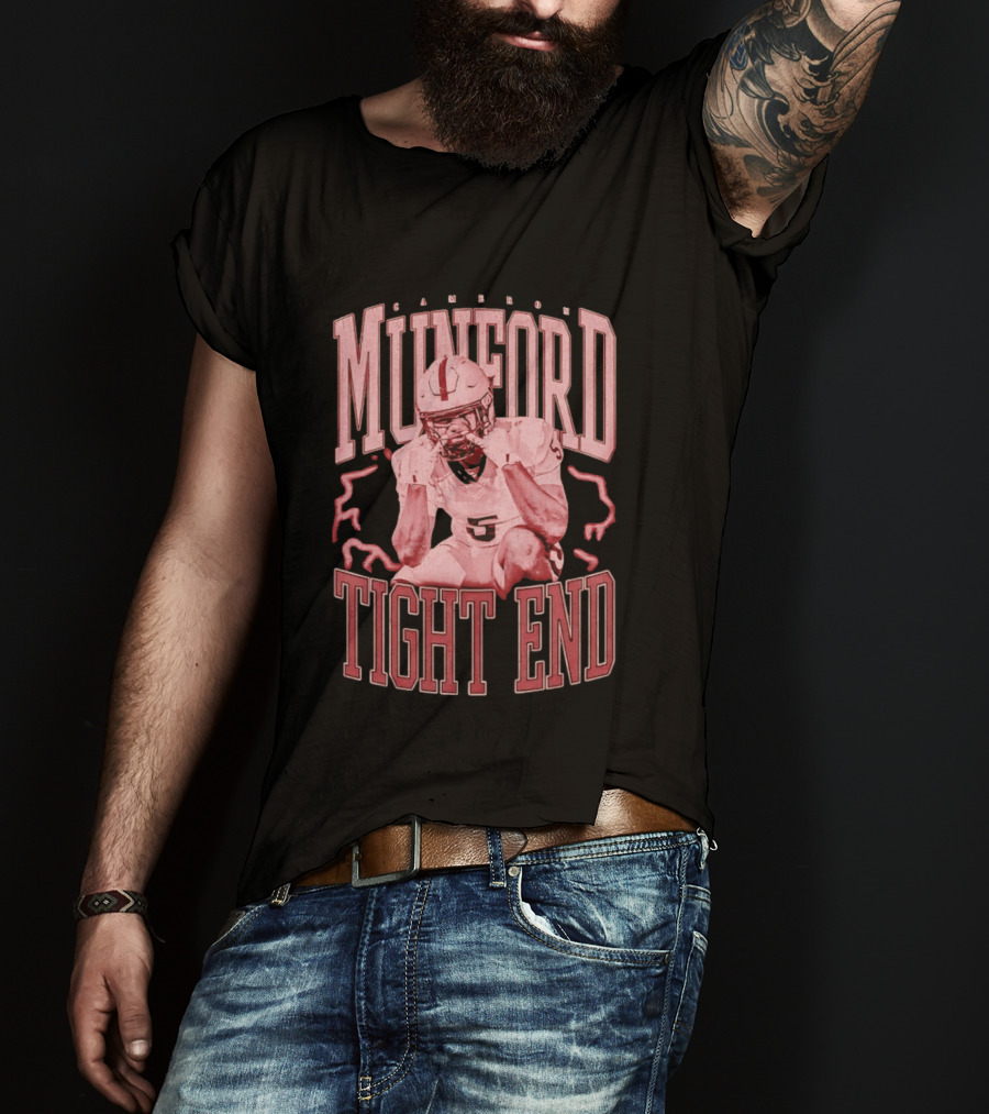 Cameron Munford Munford Tight End Football Player T-Shirt