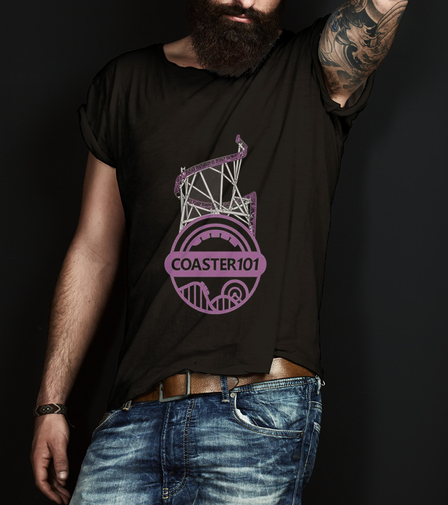 Coaster101 Project Purple 2027 Roller Collaboration T-Shirt