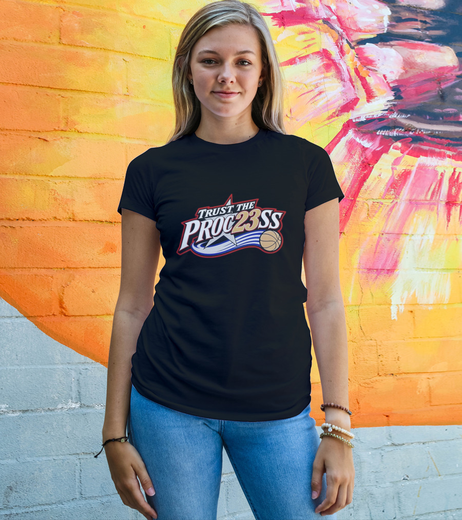 Trust The Proc23ss Michael Jordan Chicago Bulls Basketball Star Player Concept T-Shirt