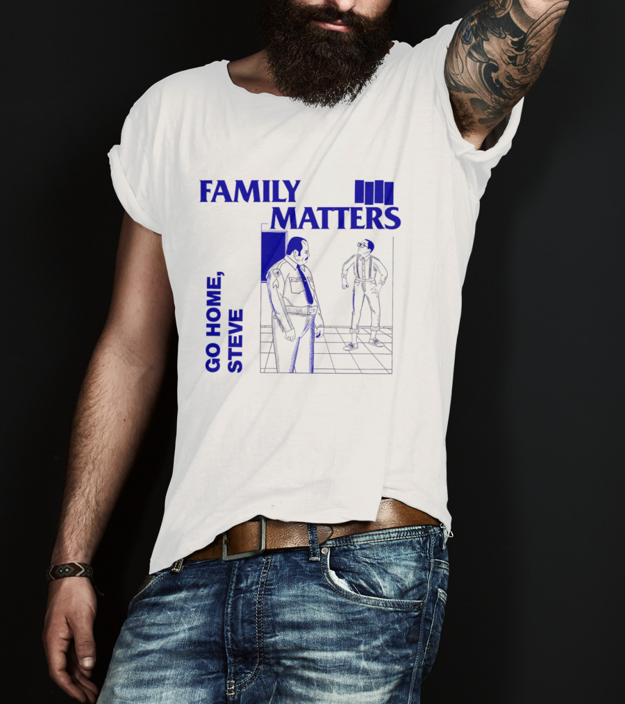 Family Matters Go Home Steve TV Show Humor Scene T-Shirt